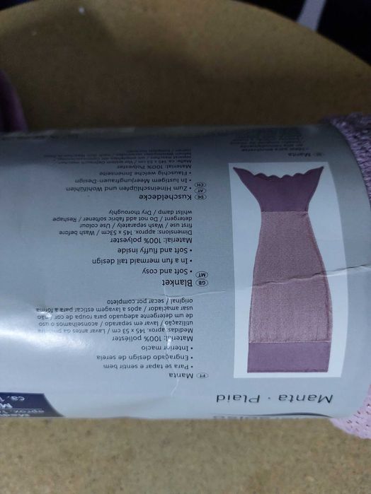 Manta Cauda de Sereia do LIDL (NOVO)