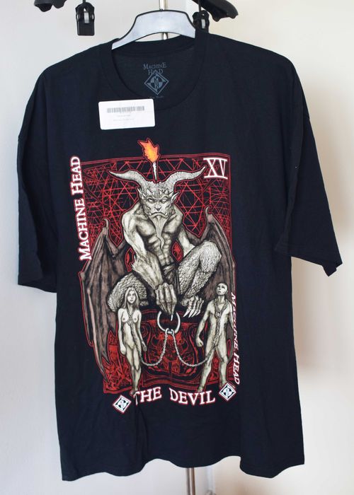T-shirt z nadrukiem zespołu Machine Head 3XL