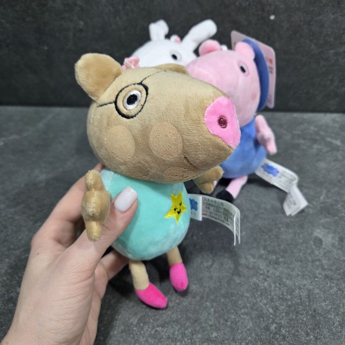 Свинка Пеппа, м'які іграшки герої мультика  Свинка Пеппа, Джордж