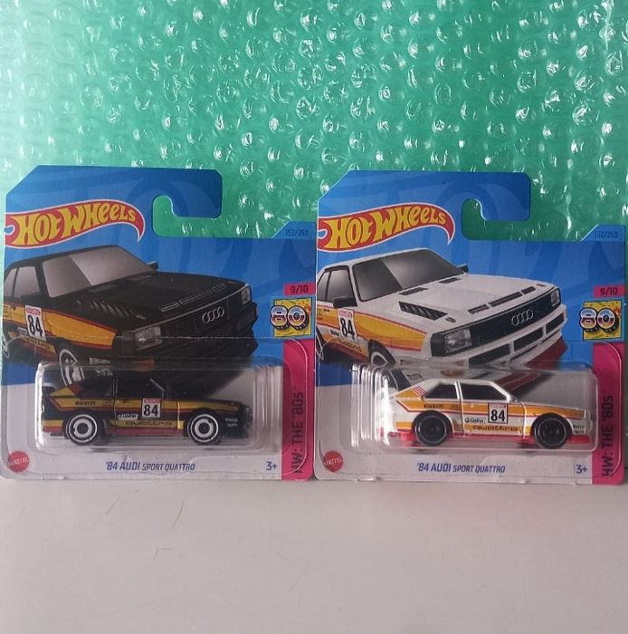 2 hot wheels 84 audi sport quattro