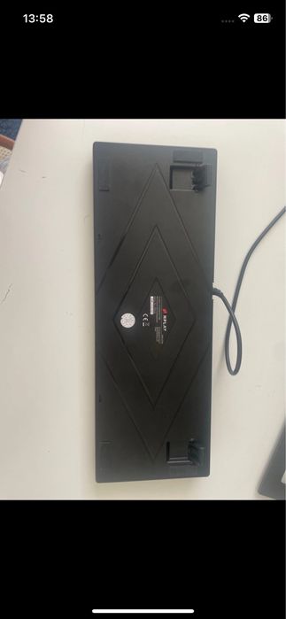 Teclado mecanico com teclas luminosas ( c/ personalizacão )