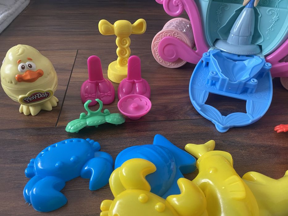 Play Doh Księżniczka dodatki gratisy ciastolina