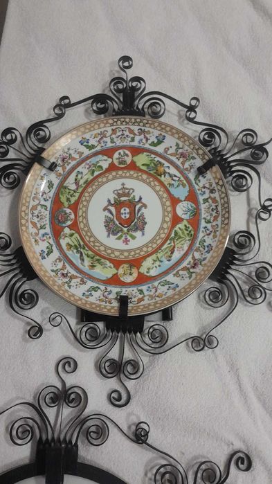 Pratos de coleção "Companhia das Índias" de 1990