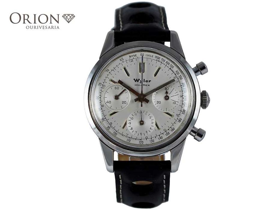Wyler Incaflex Valjoux 72 Vintage Chronograph