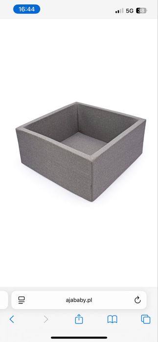 Basen suchy z kulkami, Ajababy, stan idealny 90x90