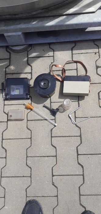 Powiększalnik Krokus 67 Color PZO + akcesoria komplet ciemnia analog