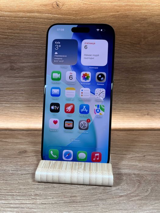 iPhone 16 Pro Max 256 Black ! АКБ: 100% ! № 2483 ! ІДЕАЛЬНИЙ ! З США ! Айфон купити оригінал !!