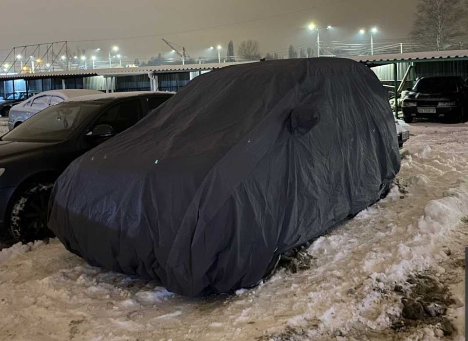 Тент / Чехол на авто зимний, защитный от снега, на лобовое стекло