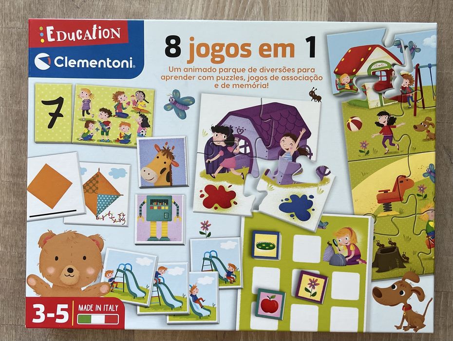 8 jogos em 1 - Clementoni