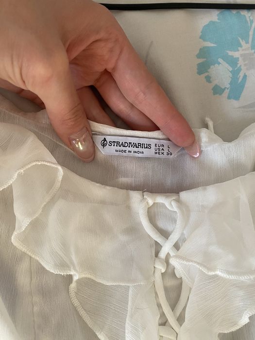 Топ корсетний блуза з рюшами