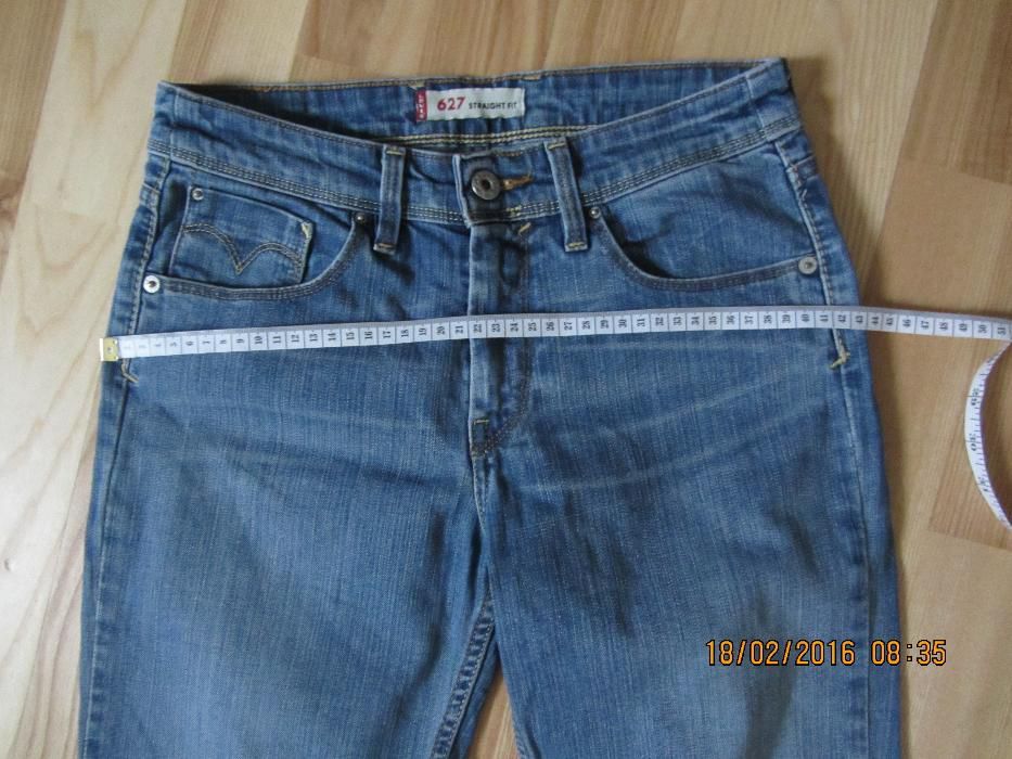 levis 627 jasne 28/34 M wysoki stan