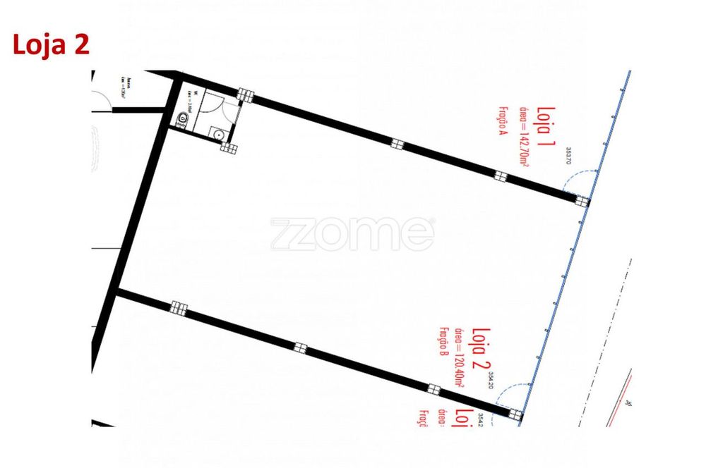 Loja B com 120,40 m2 em Freamunde, Paços de Ferreira — Freamunde, Porto
