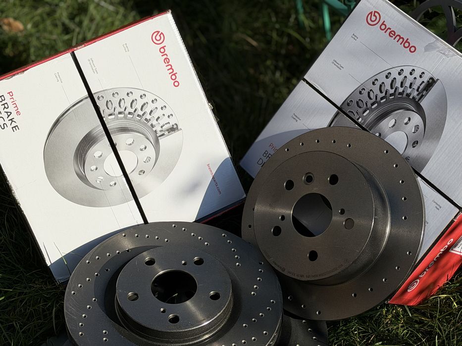 Brembo Prime. Ексклюзивні перфоровані гальмівні диски Toyota Camry 40 2.4-3.5, Toyota Camry 50 2.5