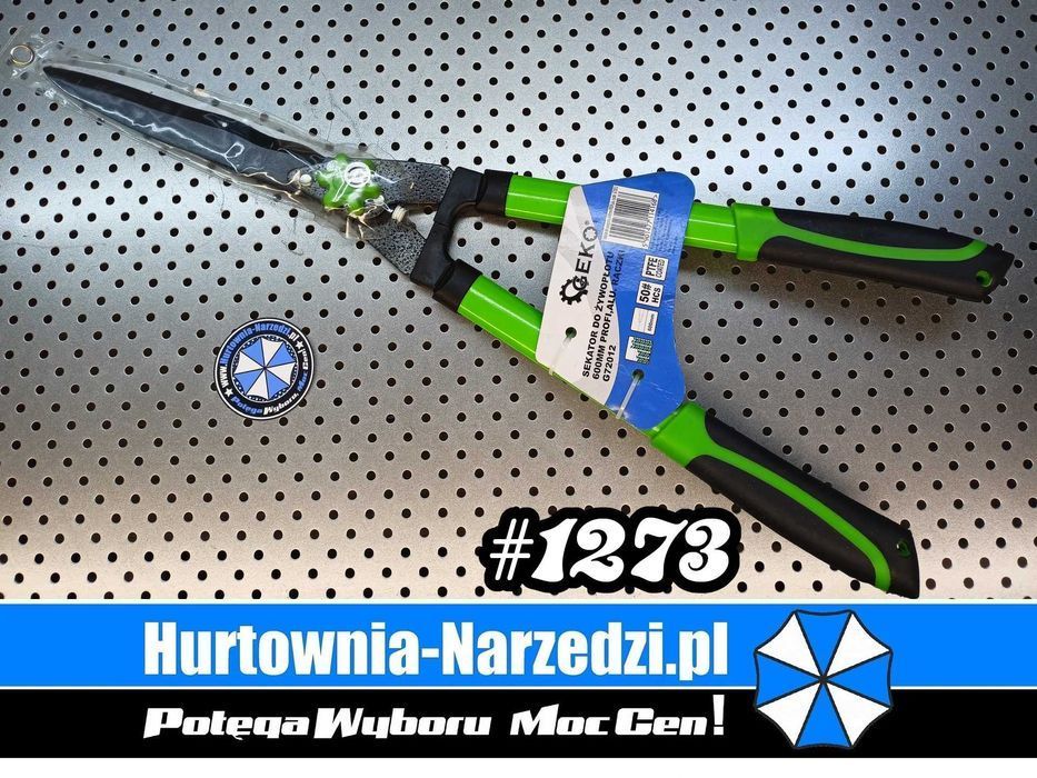 Sekator do żywopłotu 600mm PROFI, aluminiowe rączki