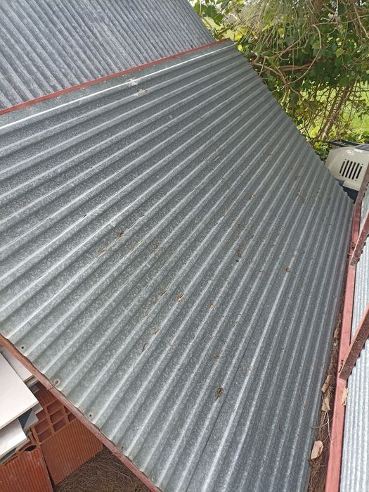 Portão de chapa 2 folhas