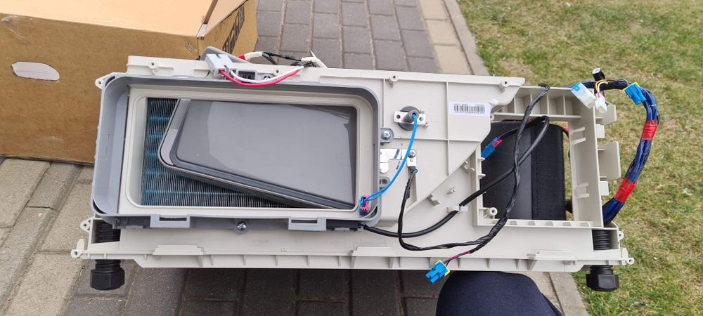 Wymiennik ciepła suszarka Samsung DV90DB7845GWU4