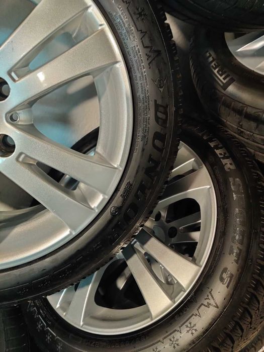 4 Jantes BMW + 4 Pneus 195/55R16