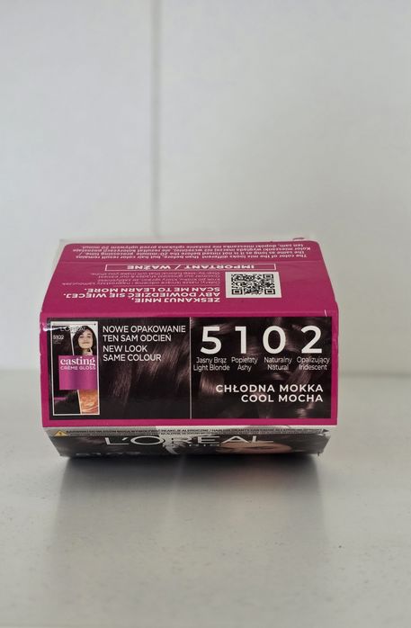 Farba do włosów półtrwała Casting 5102 Chłodna Mokka L'Oreal