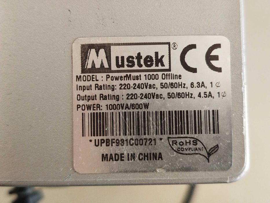 UPS LogicPower UPS LP 650VA-P ДБЖ Mustek PowerMust 1000