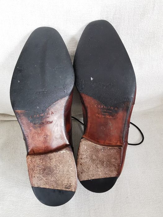 Carmina Shoemakers Mallorca Oxford Simpson luksusowe półbuty