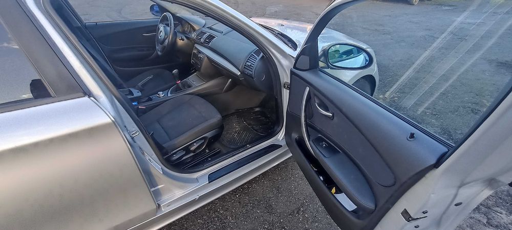 ćwiartka tył tylna błotnik bmw 1 e87 lift lak354/7 titansilber metalic