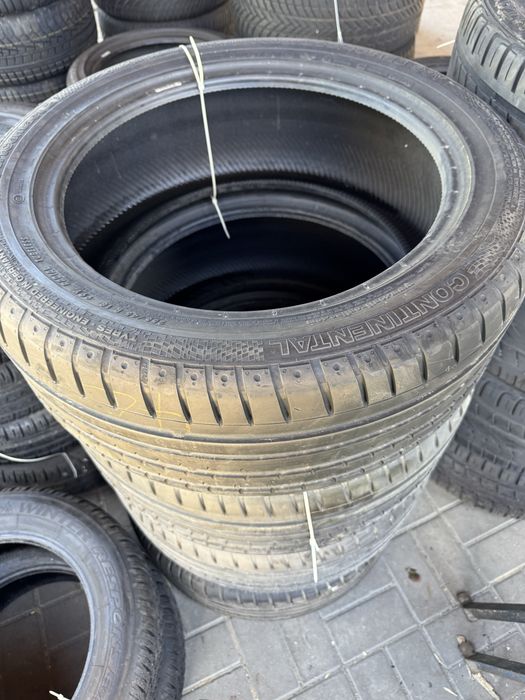 Komplet opon letnich 255/45/18 CONTINENTAL Używane F-Vat