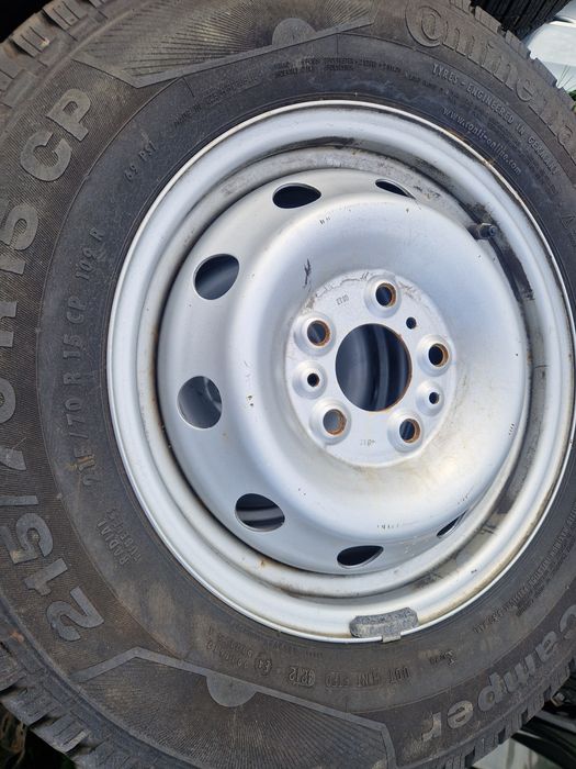 Felg i kola  stalowe fiat ducato   15 cali  5x118