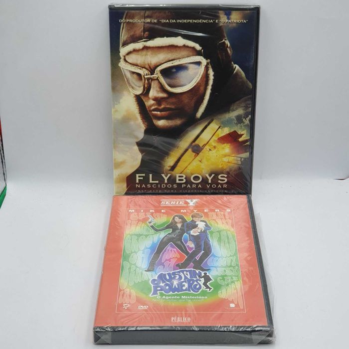 Lote 3/1 - Pack de 18 Filmes Novos e Selados em DVD - Ref. VI