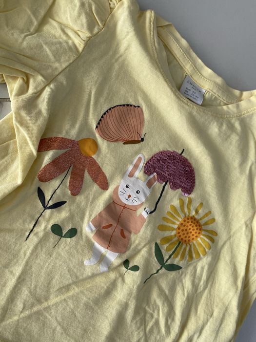 Zestaw 3 bluzek t-shirt 92 Lindex Next Lager157