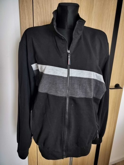Jassire Bluza męska 3XL rozpinana bawełna super kieszenie