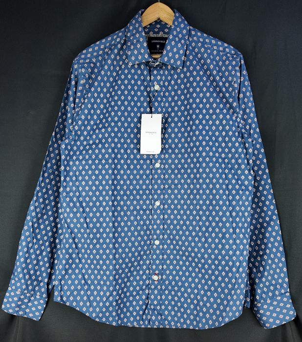 Springfield koszula męska M Custom Fit 100% bawełna nowa