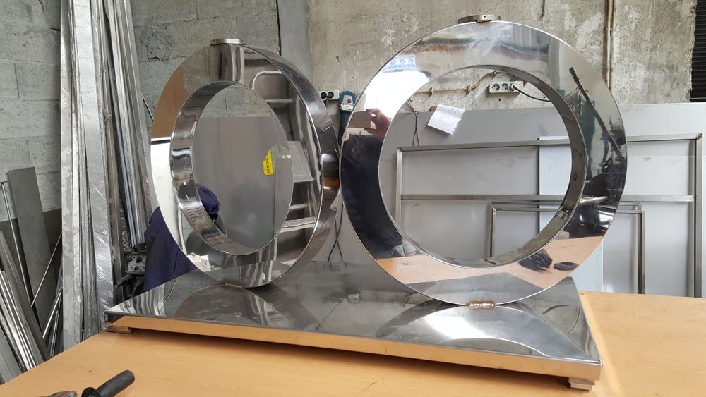 Mesa jantar aço inox