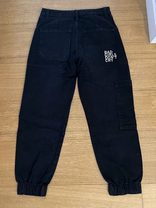 Calças jogger pretas Bershka – tamanho EUR 36