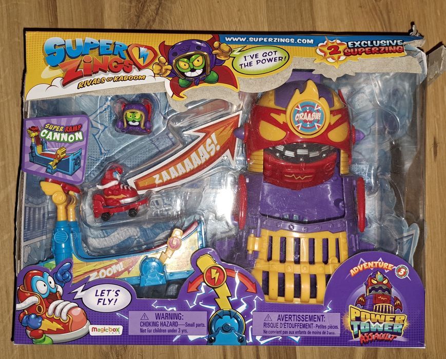 Super zings adventure power tower assault
