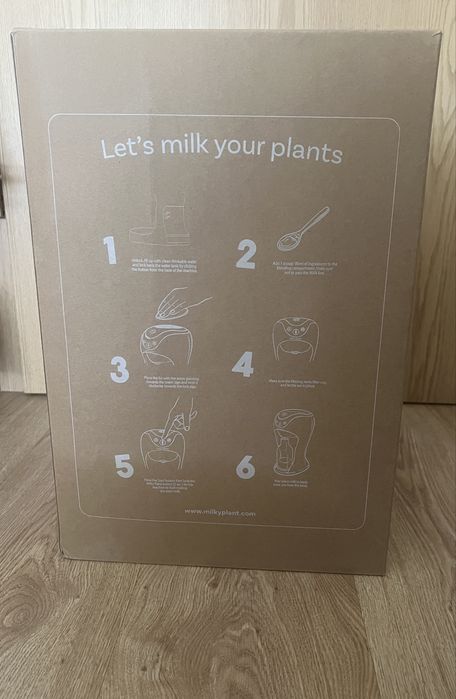 Milky Plant Nova | Nunca Utilizada + Garrafa de Vidro 500 ml Oferta