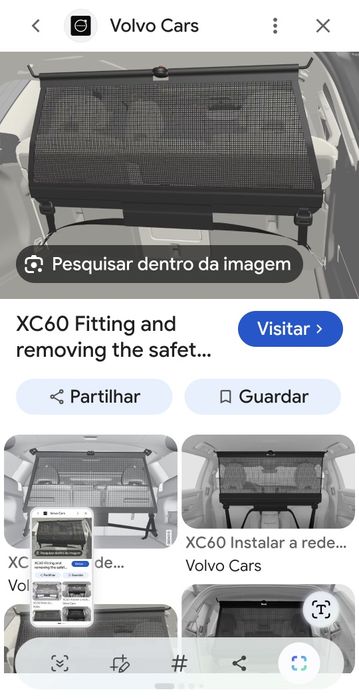 Rede para mala de volvo xc60 2021