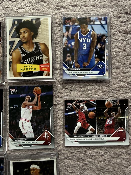 Колекційні баскетбольні картки NBA / Topps NOW / Rookie Cards