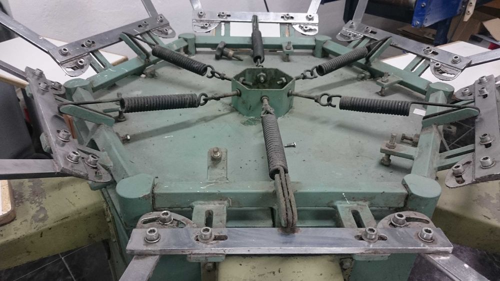 Maquina Serigrafia Têxtil Manual 6 cores