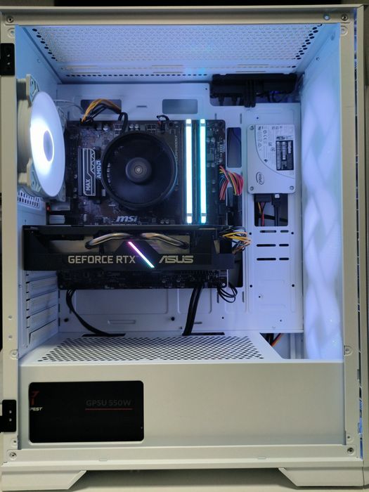 PC Gamer*NOVO*Ryzen 4500 4,2gh+RTX 2060 6gb+16gb+1120gb SSD