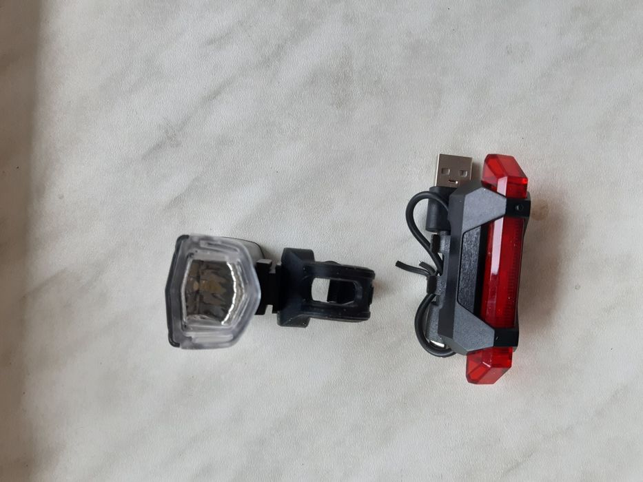 Вело ЛЕД-лампы передняя фара и задний фонарь