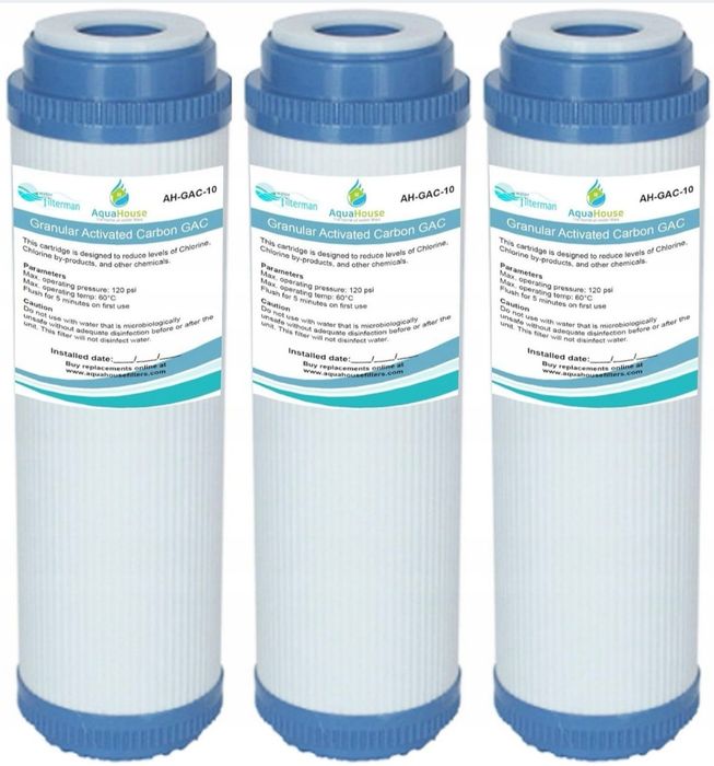 Wkład filtra Aqua House GAC 10 1,5 l 3 szt.