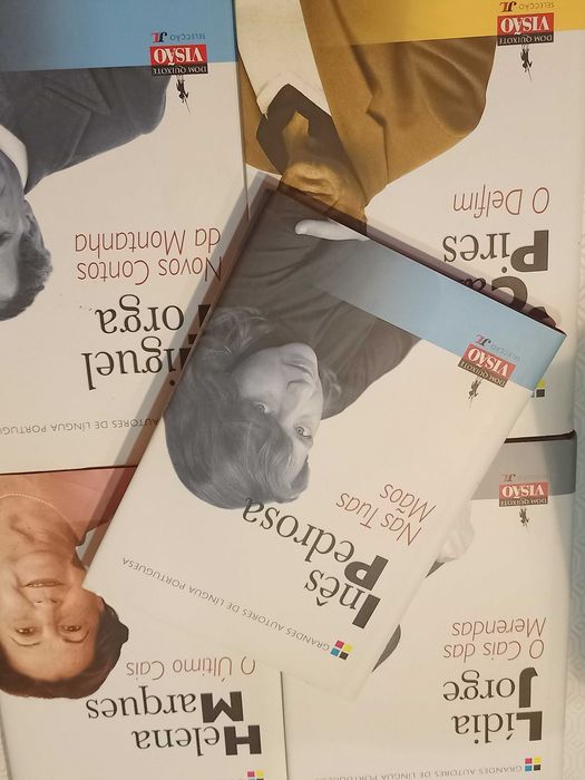 Livros colecção Visão Autores de Língua Portuguesa