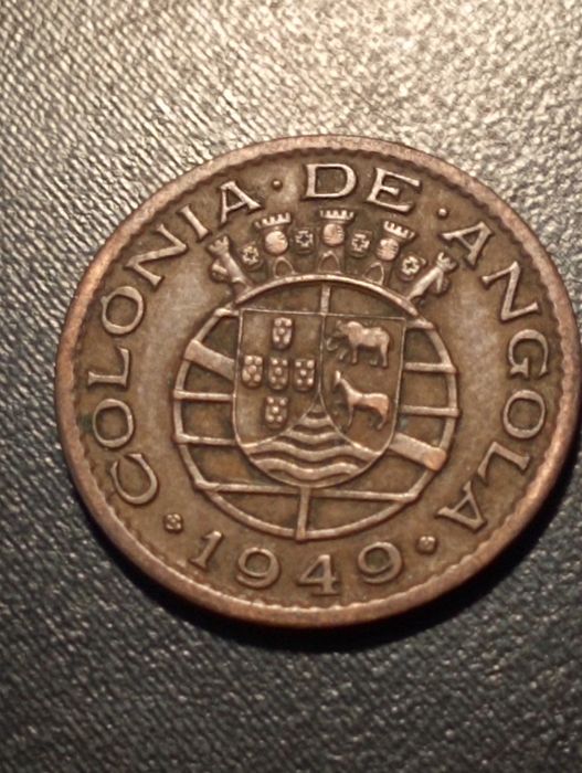 20 centavos - Angola 1949 - Bronze -	Soberba