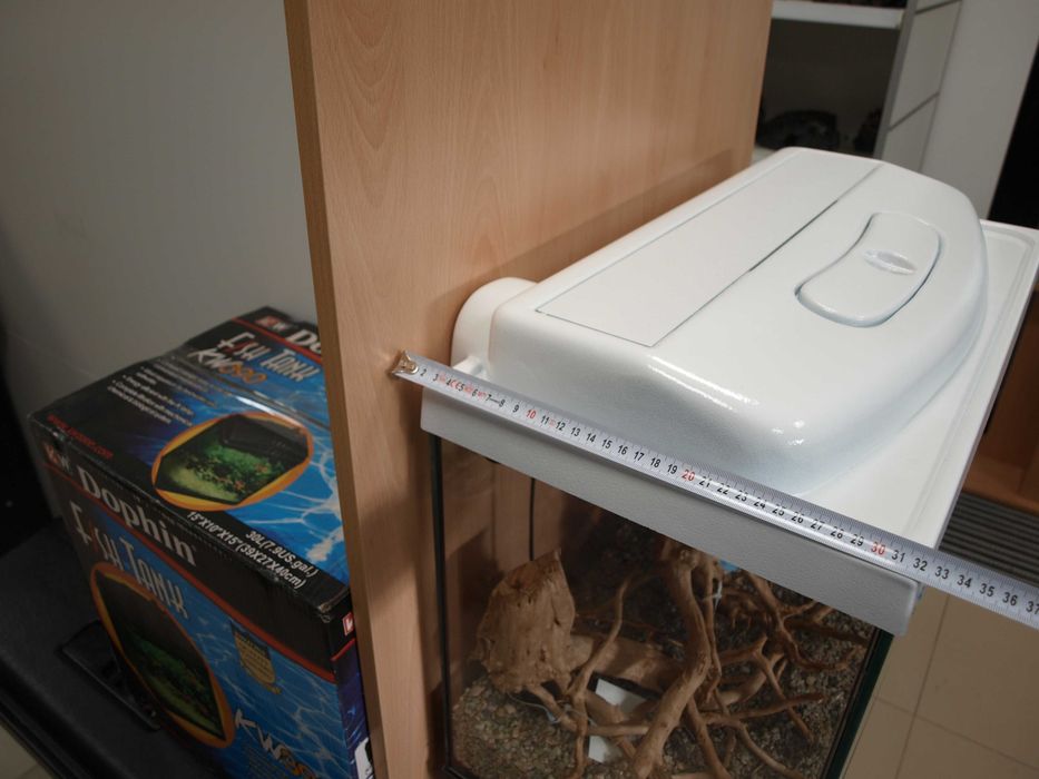 Pokrywa do akwarium prosta BIAŁA 60x30 T8 15W