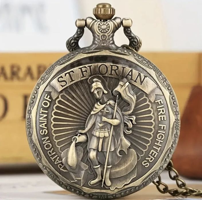 Relógio de Bolso São Floriano (Santo Padroeiro dos Bombeiros)
