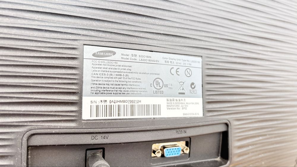 Monitor Samsung 22 polegadas