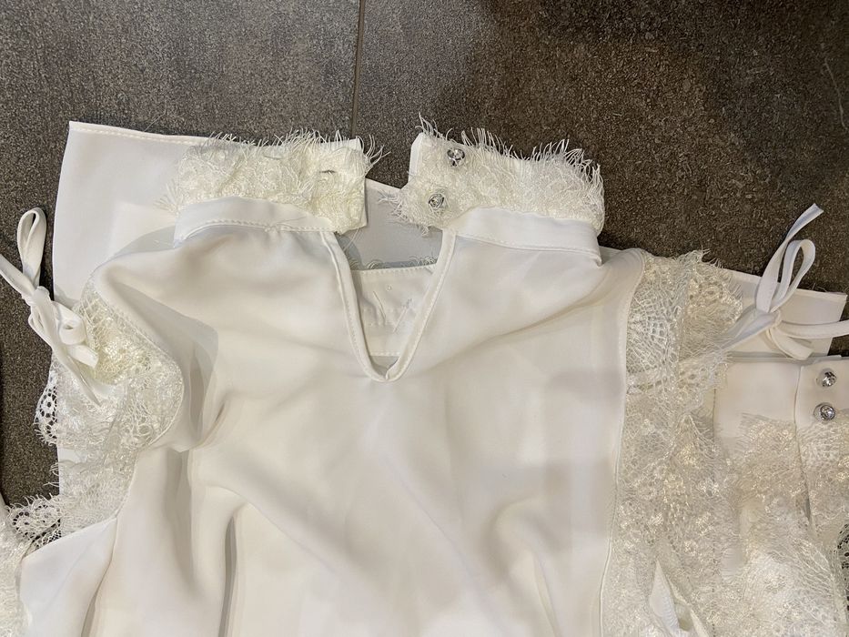 Блуза блузка біла