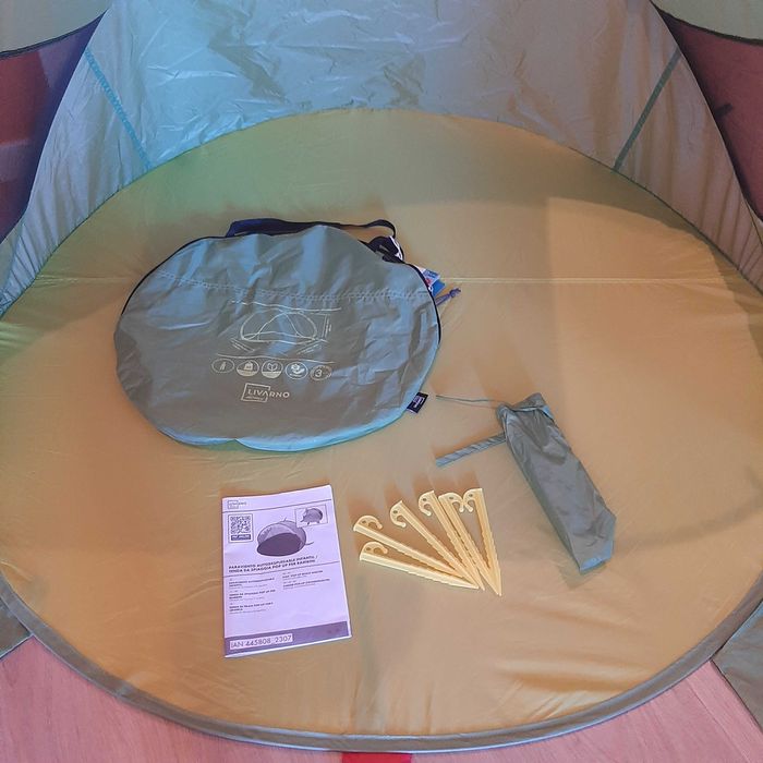 NOVA Tenda de Praia Pop-Up Sapo