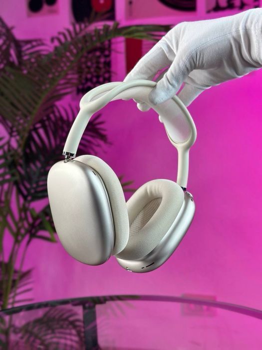 Навушники Apple AirPods Max 2 (2026 gen) + Гарантія + Шумодав + Гіроскоп + Анімація (Чорний, Срібний, Фіолетовий, Синій )