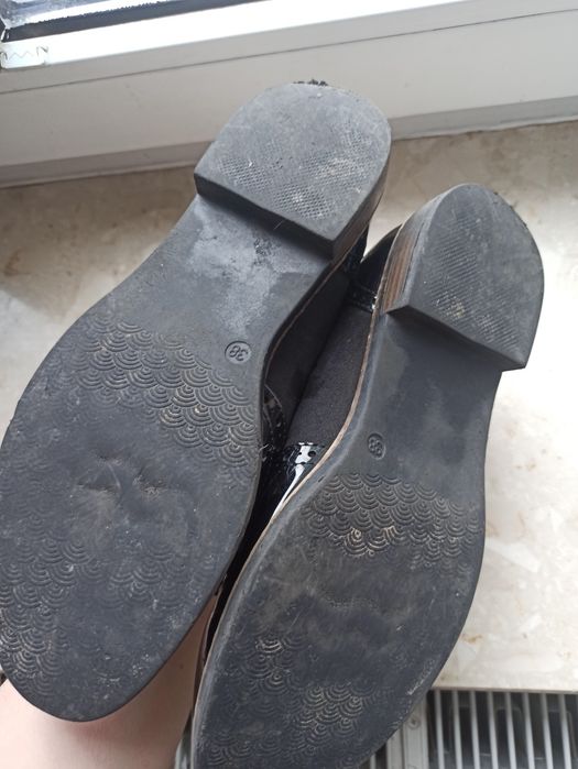 Mokasyny czarne graceland Deichmann 38
